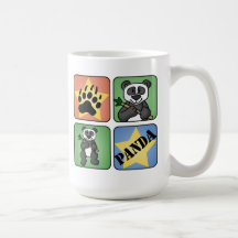 Panda Art Mugs
