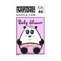 Panda Baby Shower stamps