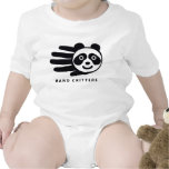 Panda baby t-shirt bodysuit