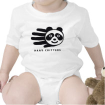 Panda baby t-shirt bodysuit