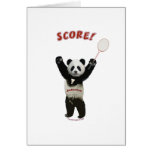 Panda Badminton Score Card