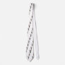 Panda Badminton Score Neck Ties