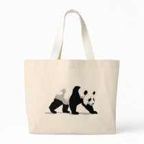 Panda Tote Bags