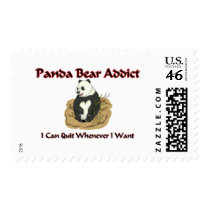 Panda Bear Addict postage by AnimalShirts Panda Bear Addict postage