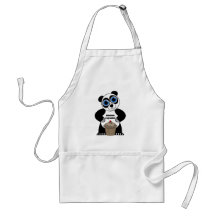 panda bear aprons