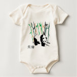panda bear baby t-shirts and onesies
