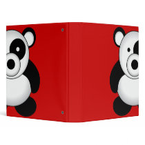 Panda Bear Binder