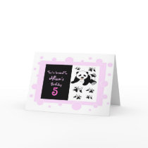 Panda Bear Birthday Invitation cards by jbranam Panda Bear Birthday Invitation cards