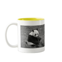 Panda Bear (black & white) mugs