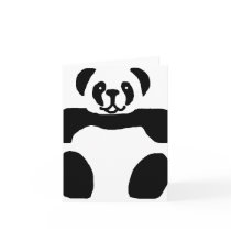 Panda bear blank card by marcya7 Panda bear blank card