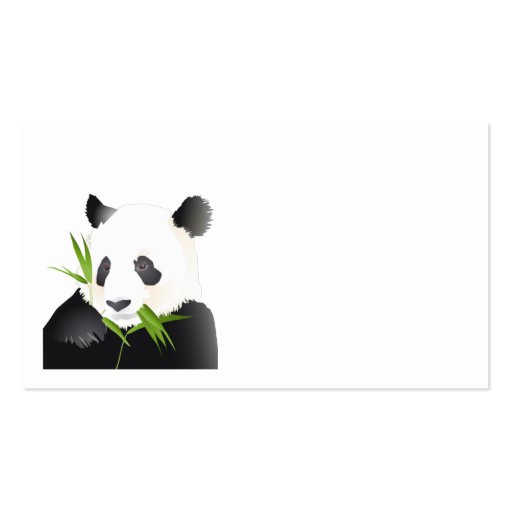 Panda Bear Business Card