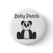 Panda Bear Buttons