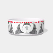 Panda Bear Cat Food Bowl