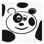 Panda Bear Childrens Birthday Party Invitations