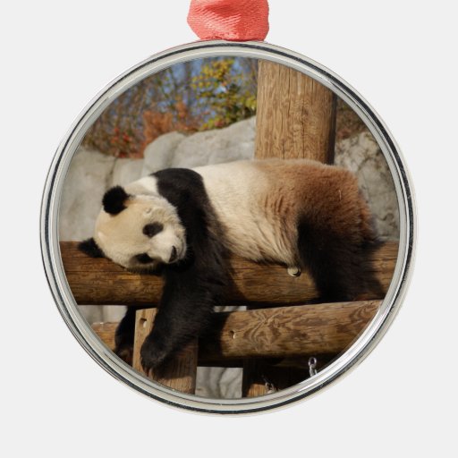 panda bear christmas ornament zazzle panda bear christmas ornament zazzle