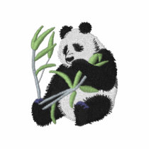 Panda Bear embroidered shirts by ZazzleEmbroidery Panda Bear embroidered shirts