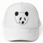 Panda Bear Face Trucker Hat
