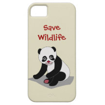Panda Bear iPhone 5 Cases