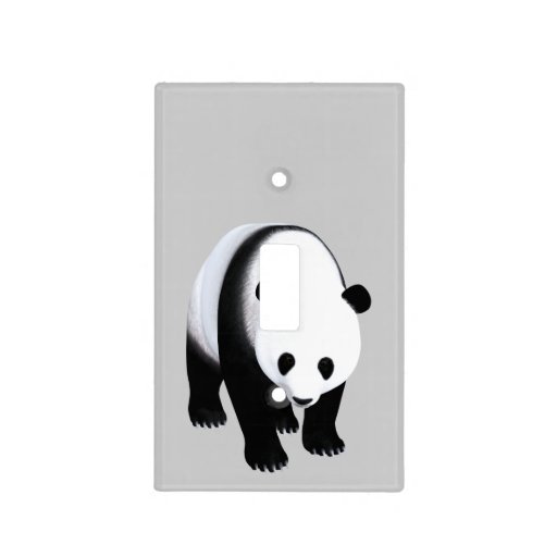 Panda Bear Switch Plate Cover