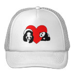 Panda Bear Love Hats