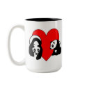 Panda Bear Love mugs