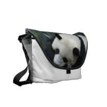 Panda Bear Messenger Bag
