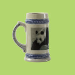 Panda Bear on Rocks Coffee Mug