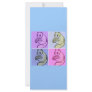 Panda Bear Pop Art Rack Card Design