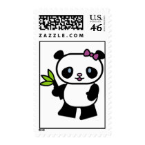 Panda Bear Postage Stamp by postage_stamps Panda Bear Postage Stamp