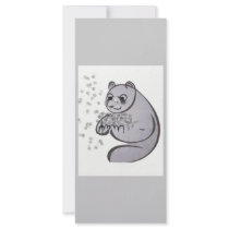Panda Bear rack cards by Incatneato Panda Bear rack cards