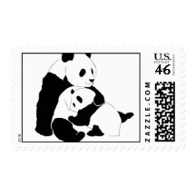Panda Bear Stamps