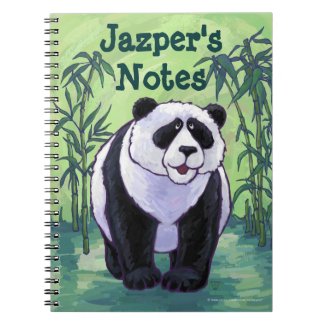 Panda Bear Stationery Note Books