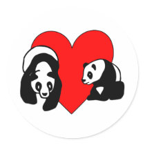 Panda Bear Sticker by bonfire46 Panda Bear Sticker