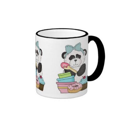 Panda Bear Sweet Treats Coffee Mug