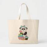Panda Bear Sweet Treats Tote Bags