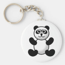 Panda Bear Sweetie Key Chain