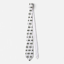 Panda Bear Custom Tie