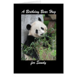 Panda Birthday Bear Hug Across the Miles Card