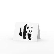 Panda Blank Note Card by EscapeArtist Panda Blank Note Card