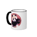 Panda Blossom (circle) Coffee Mug