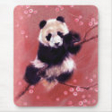 Panda Blossom mousepads