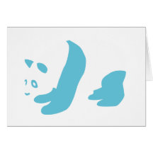 Panda (Blue) Card