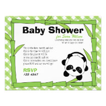 Panda-Boo invitations