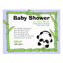 Panda-Boo invitations