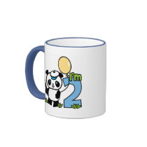 Panda Boy 2nd Birthday Mug
