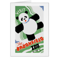 Panda Brookfield Zoo 1938 WPA cards