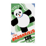 Panda Brookfield Zoo 1938 WPA posters
