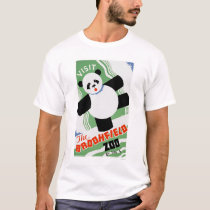 Panda Brookfield Zoo 1938 WPA t-shirts