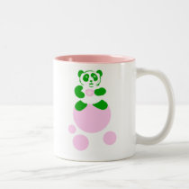 Panda Bubbles Tea Mug mugs