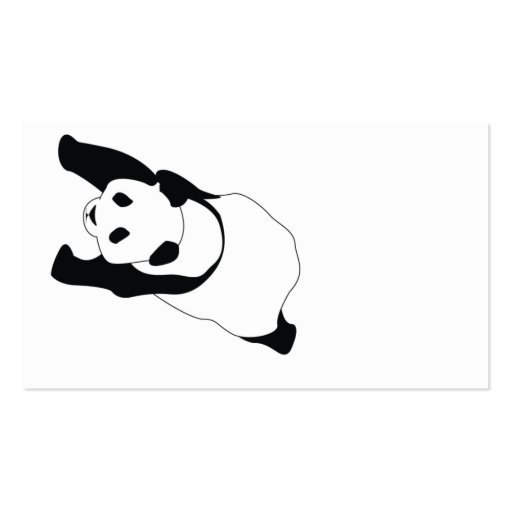 Panda - Business Business Cards (back side)